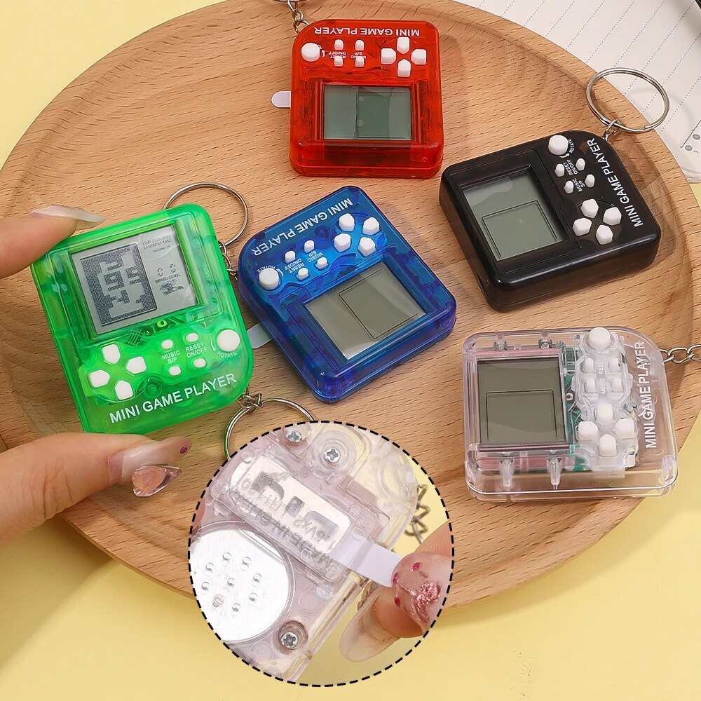 Mini Game Player Keychain