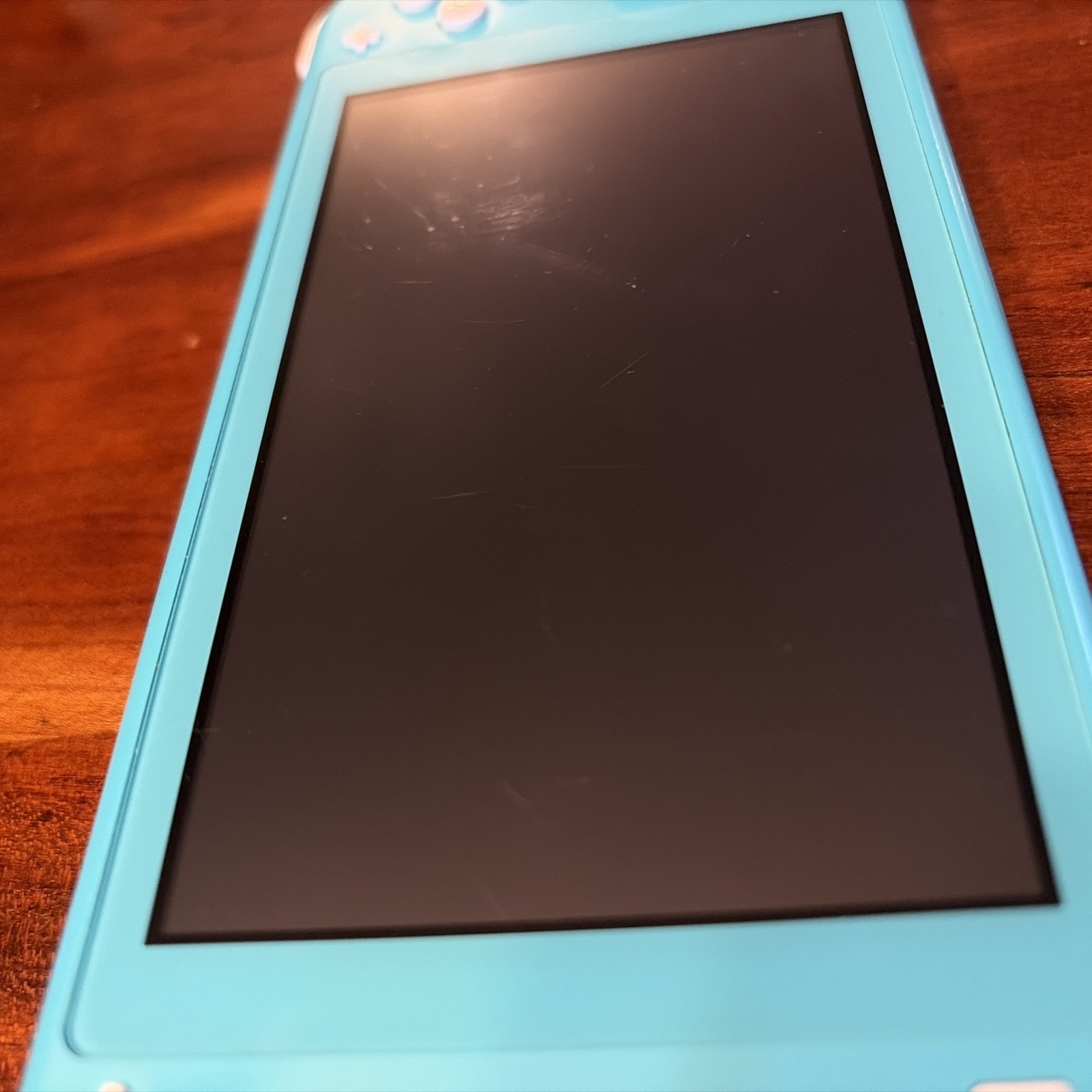 Teal Nintendo switch lite bundle 160gb USED (Read Description!)