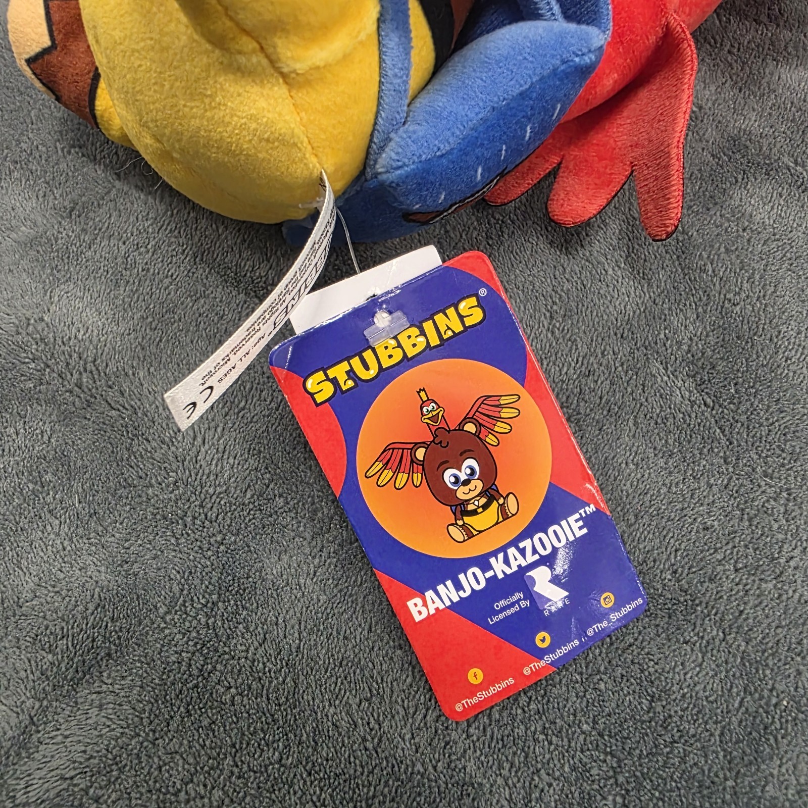 2018 Banjo-Kazooie Plush Stubbins Officially Licensed RARE 8″ D6