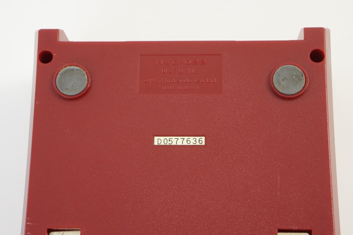 Famicom Disk System Console HVC-022 First original Nintendo Tested New belt 0261