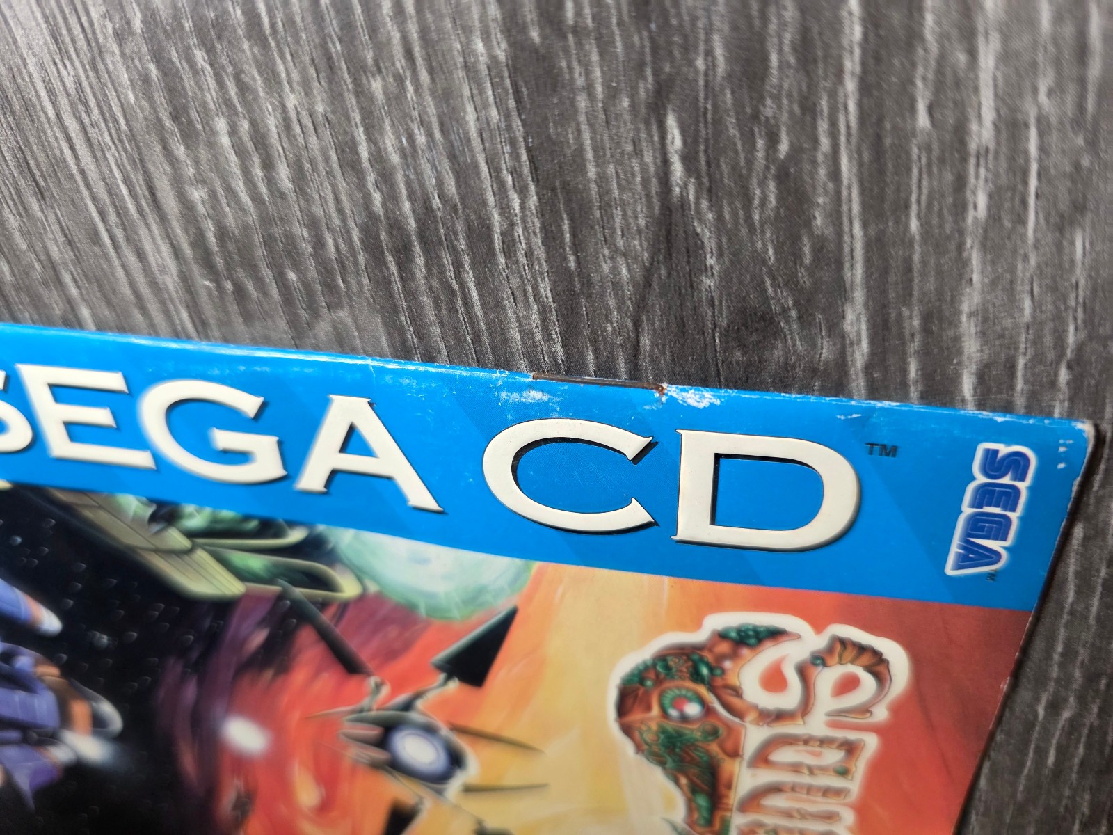 Soul Star (SEGA CD, 1994) Complete W/ Manual CIB TESTED (Cracked Case)
