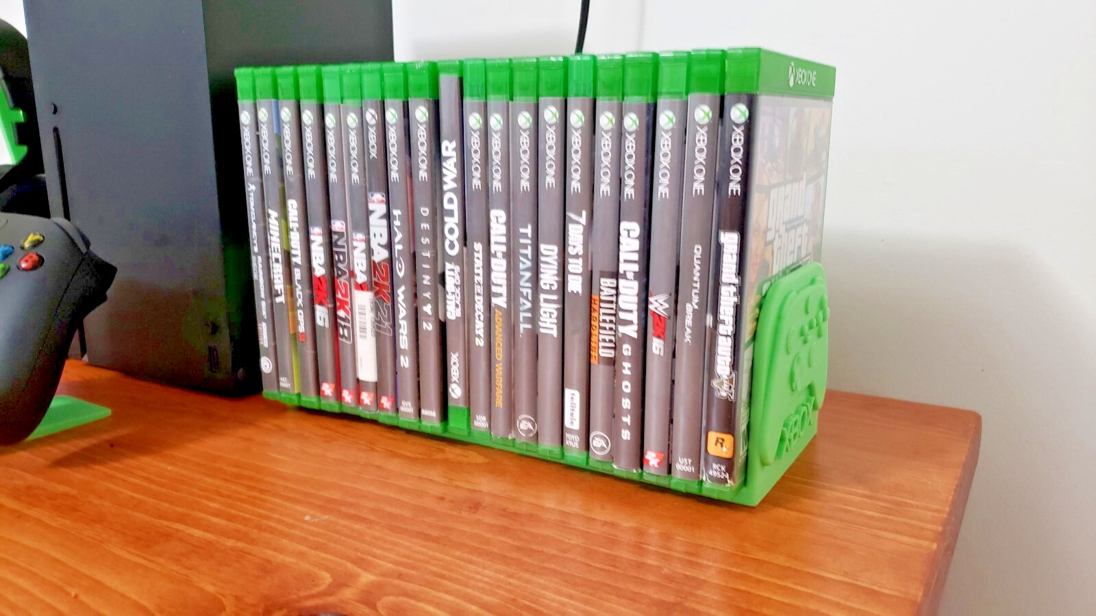 Xbox Expandable Game Case Holder Stand Display