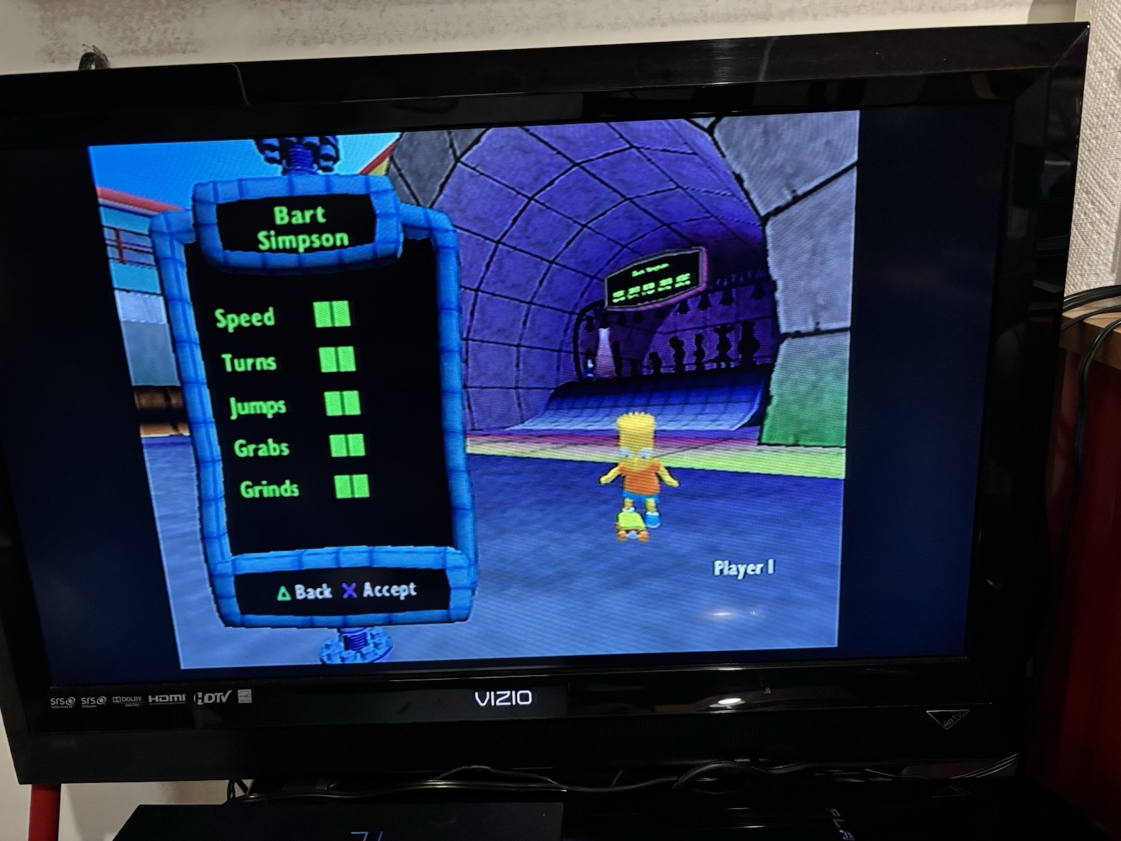 Simpsons Skateboarding (Sony PlayStation 2, 2002) Tested Working