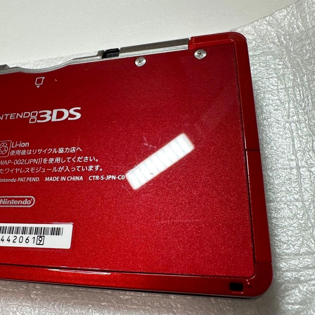 Nintendo 3DS Flare Red 6176 From Japan