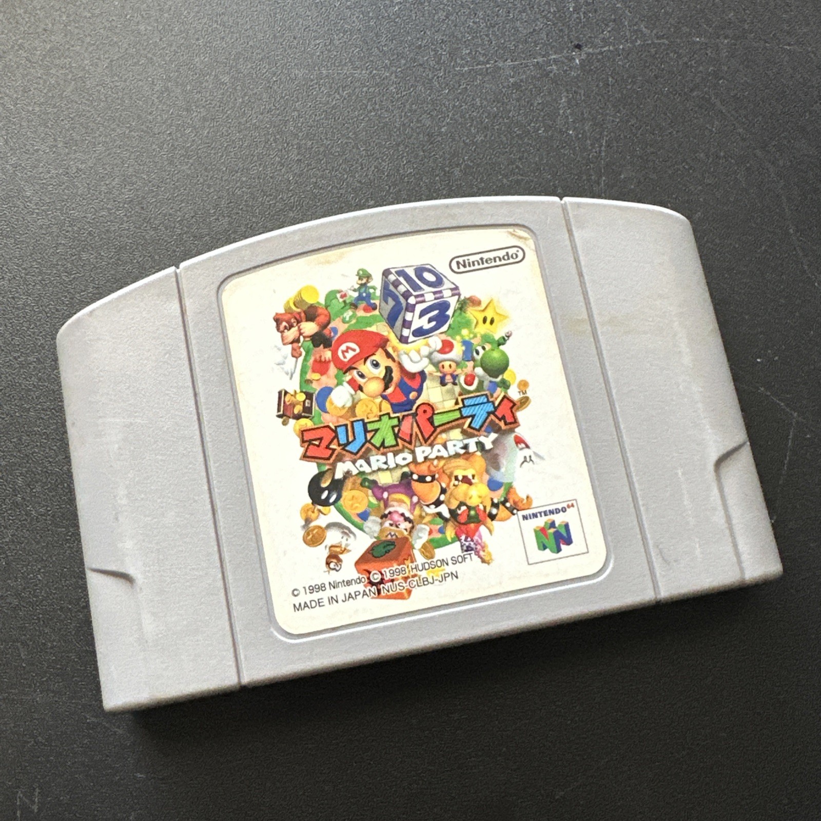 Mario Party 1 Nintendo 64 N64 Japanese Video Game Cartridge Tested Clean Works