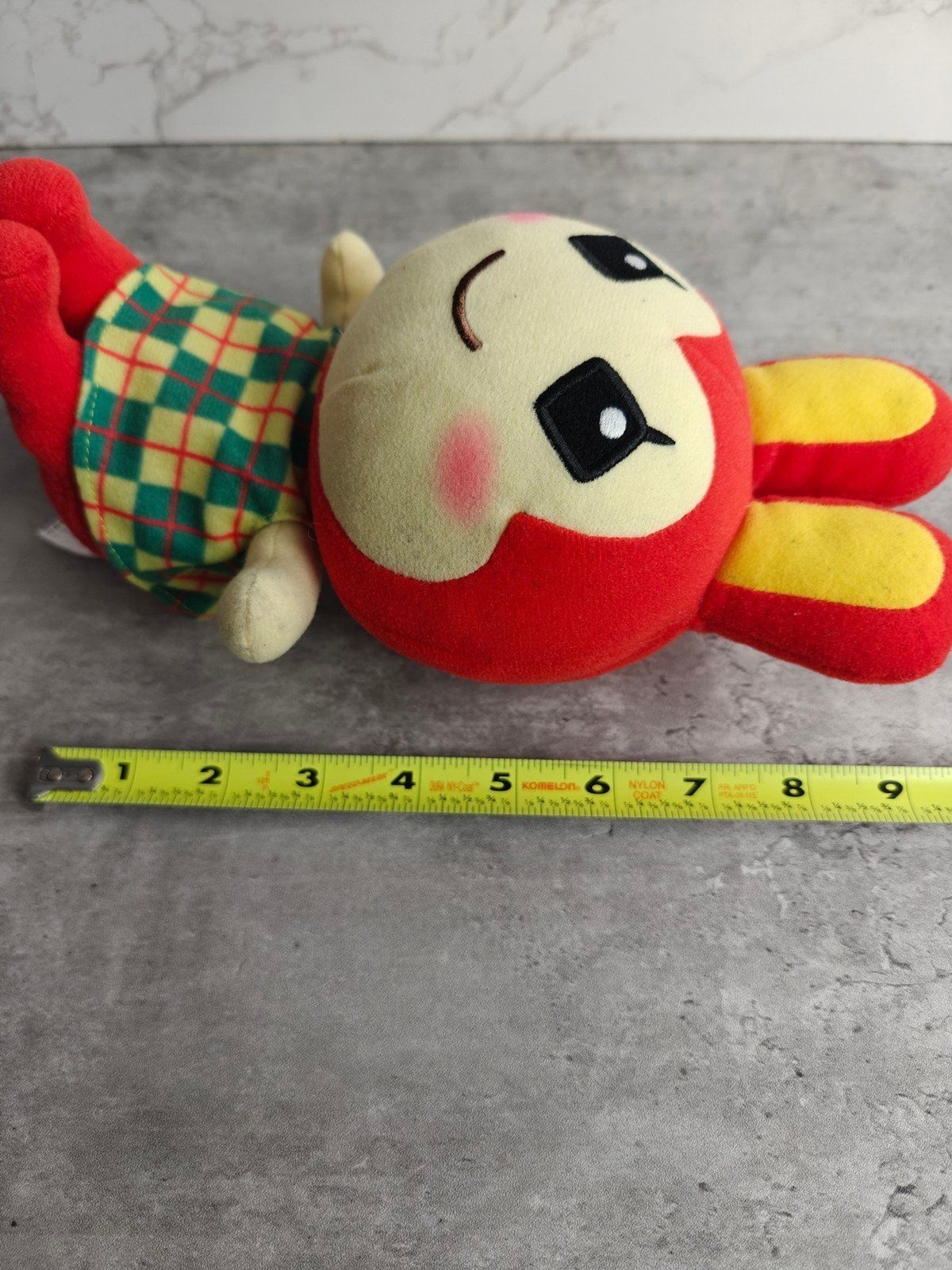 2007 TOMY Animal Crossing BUNNIE Villager Wild World Plush Stuffed Nintendo