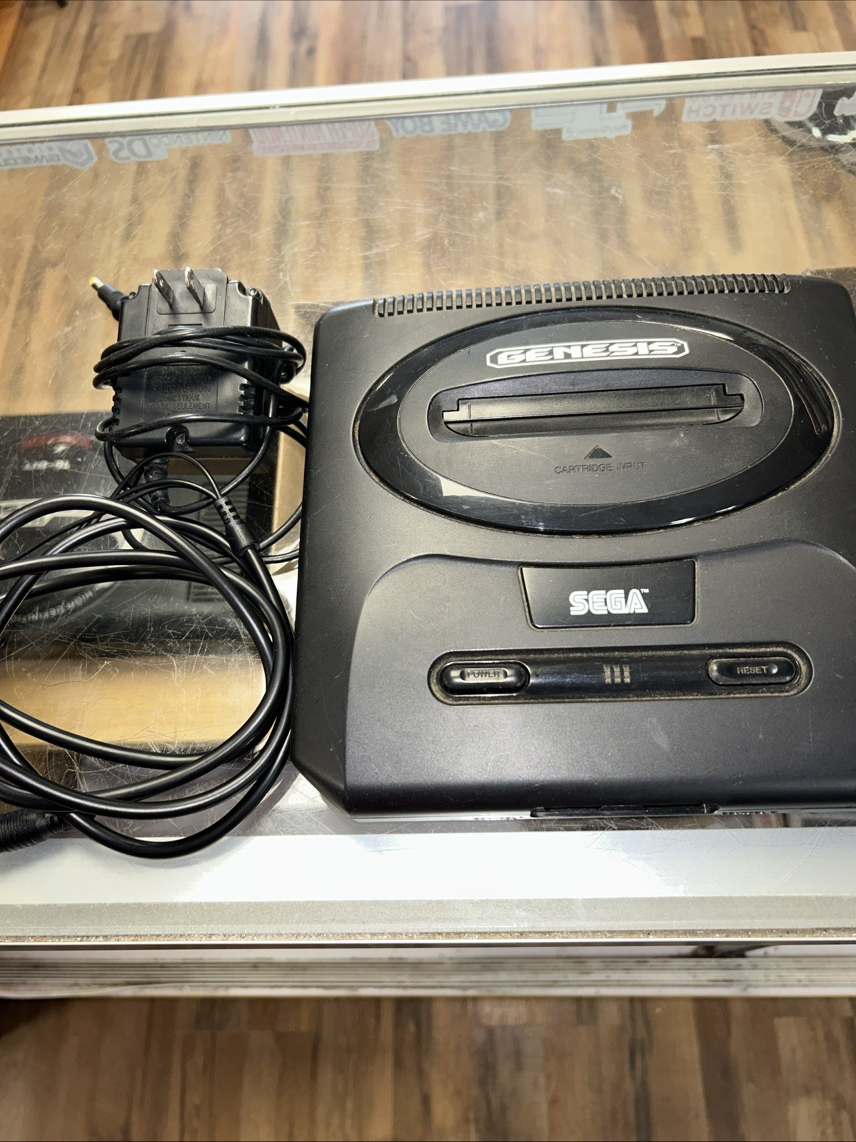 sega genesis console model 2. Cord + Power. Parts Only. Please Read.