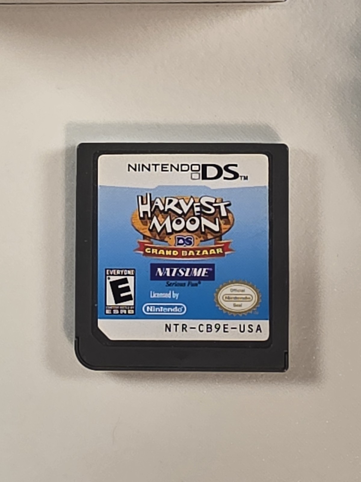 Harvest Moon Grand Bazaar Nintendo DS NDS Game Card Only Tested Works Natsume