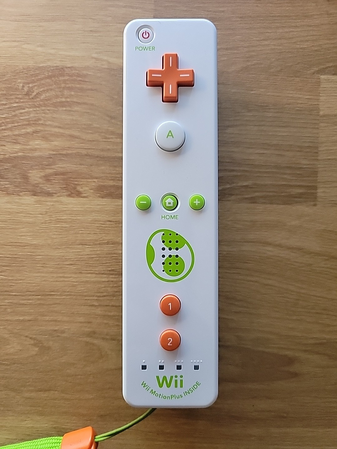 Yoshi Edition Motion Plus Remote Controller Nintendo Wii OEM Genuine Official