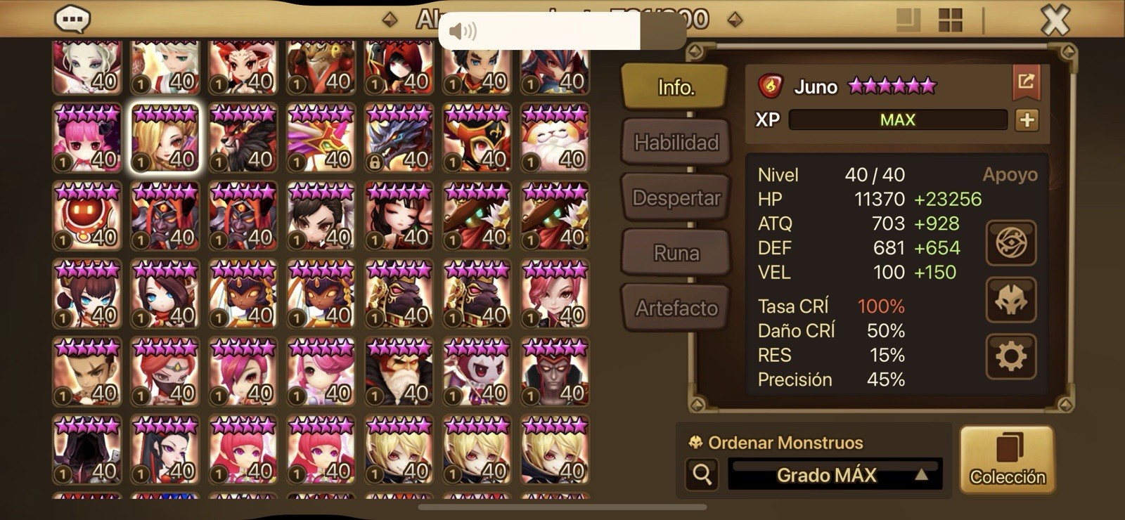 Summoners War ▪️5LD VIP SUPER SPEED ASIA SERVER ▪️Ongyouki Celia Zenisek Thebae