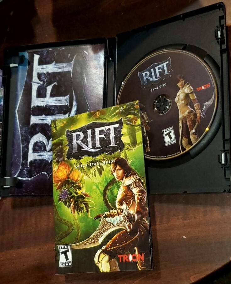 Rift (Dvd-rom Software For PC, 2011, Trion) Video Game