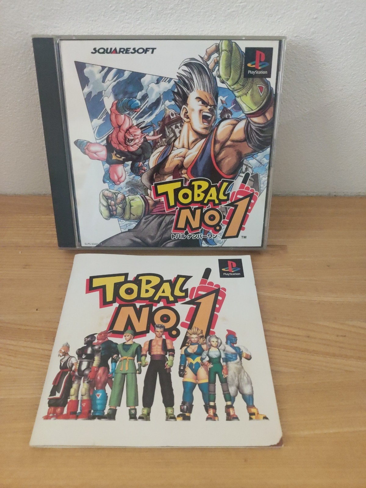Tobal No. 1 Sony PlayStation PS1 Game Soft Square Japan tt245