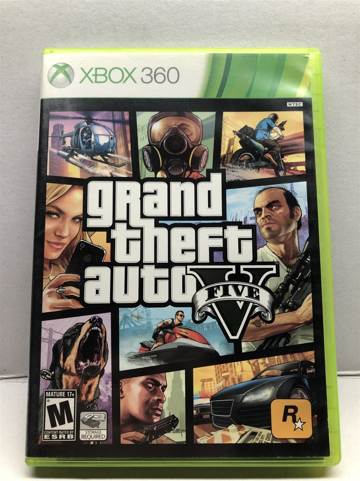 Grand Theft Auto 5 V (Xbox 360, 2013) Clean Tested Working – Free Ship