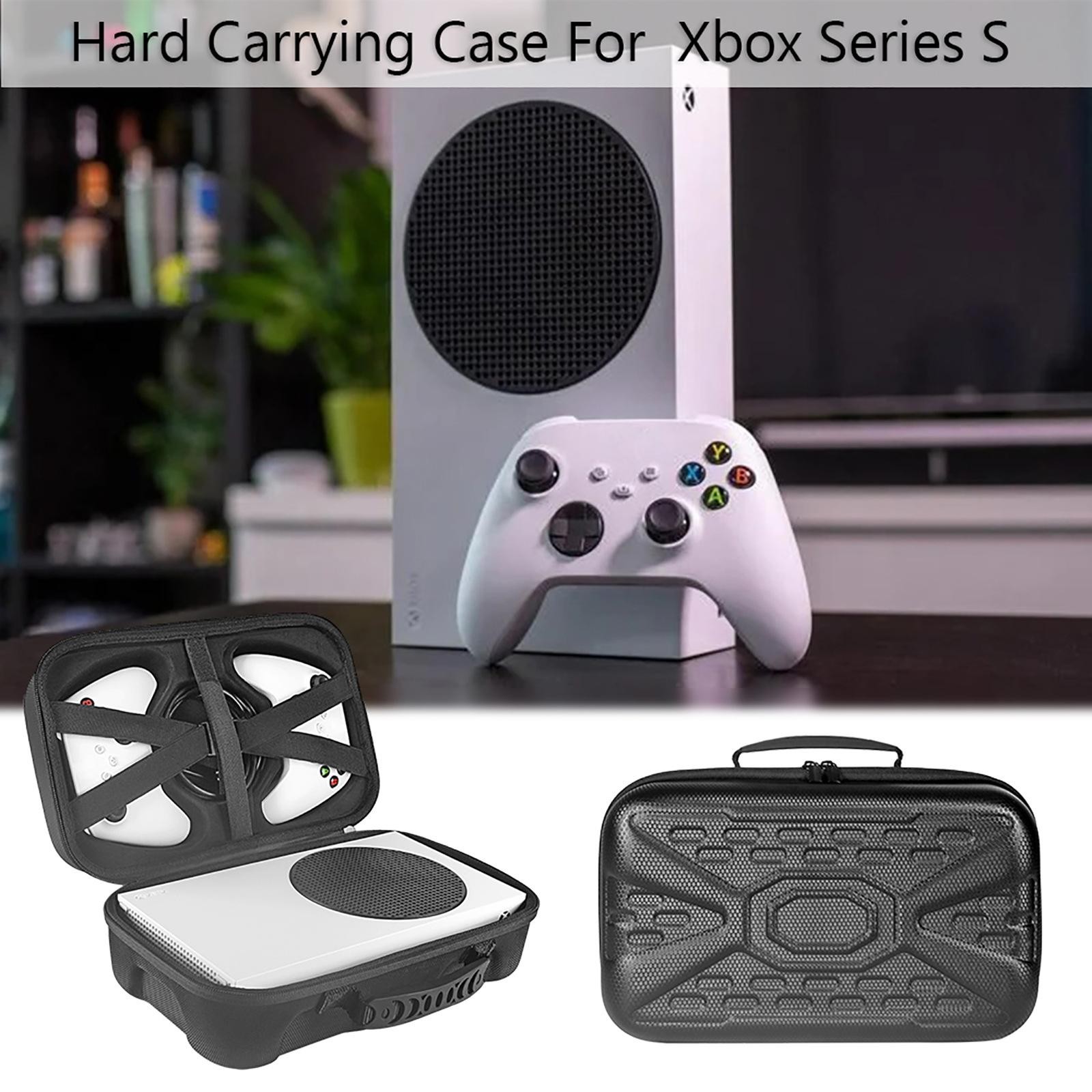 Black Storage Bag Travel Carrying Case For Xbox Series S Game Console&Controller