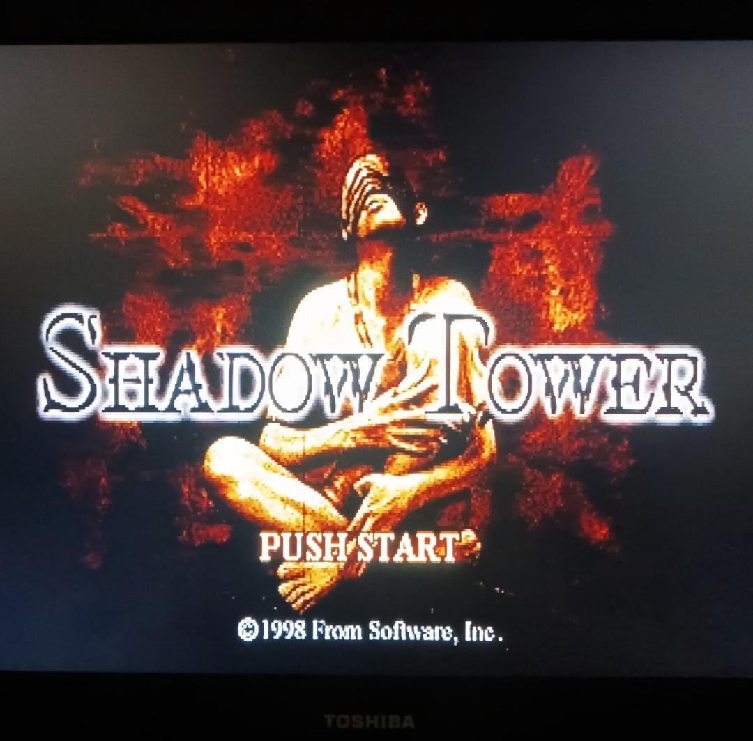 Shadow Tower PS1 PS2 Abyss set of 2 PlayStation FROM Software Game Tested