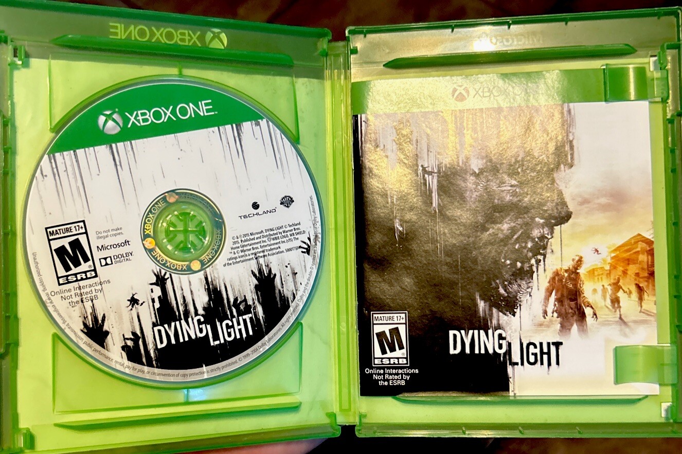 Dying Light (Microsoft Xbox One, 2015) Complete In Box CIB See Description Notes