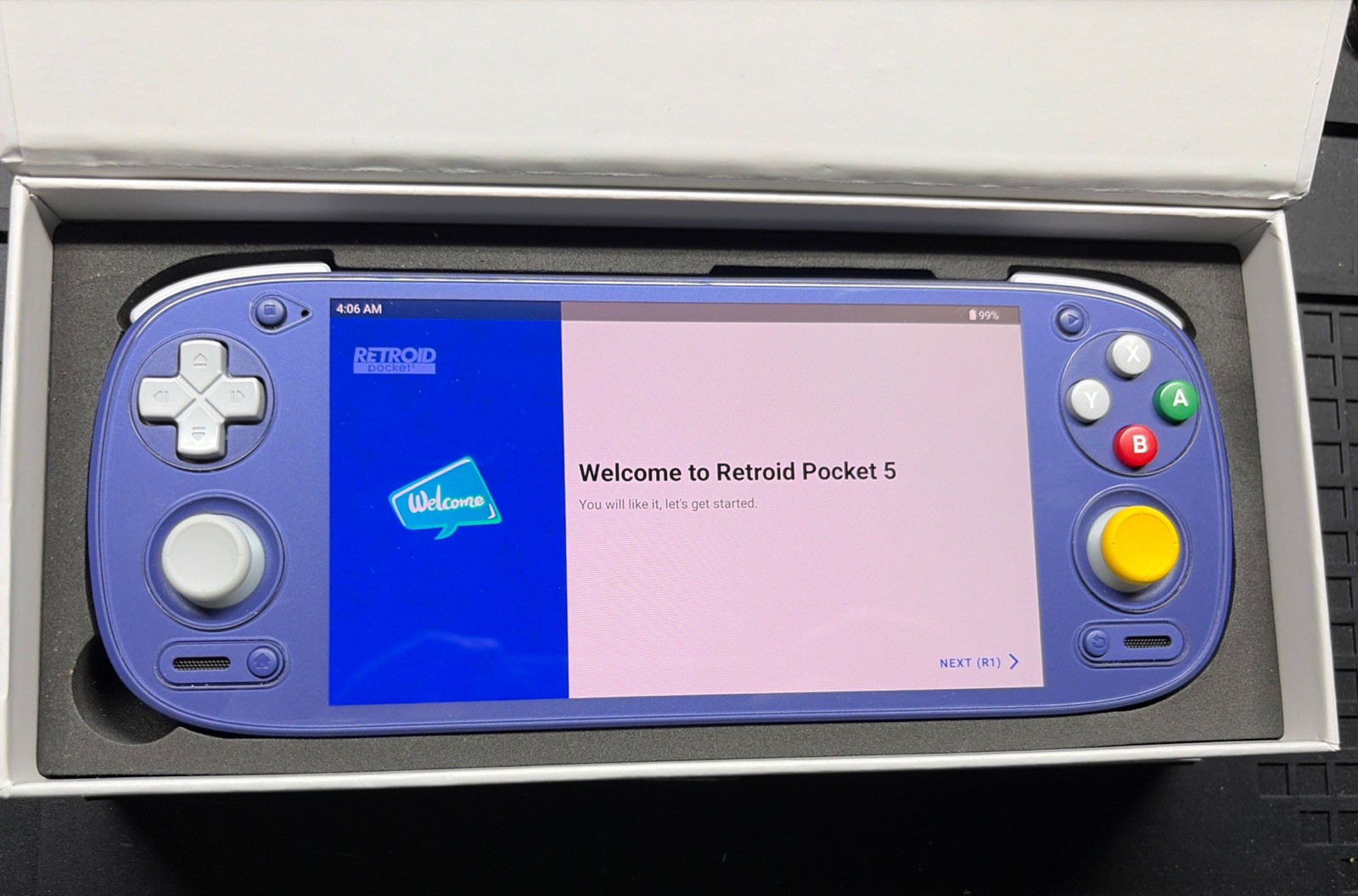 Retroid Pocket 5 (Purple, 8GB RAM, 128GB Storage)