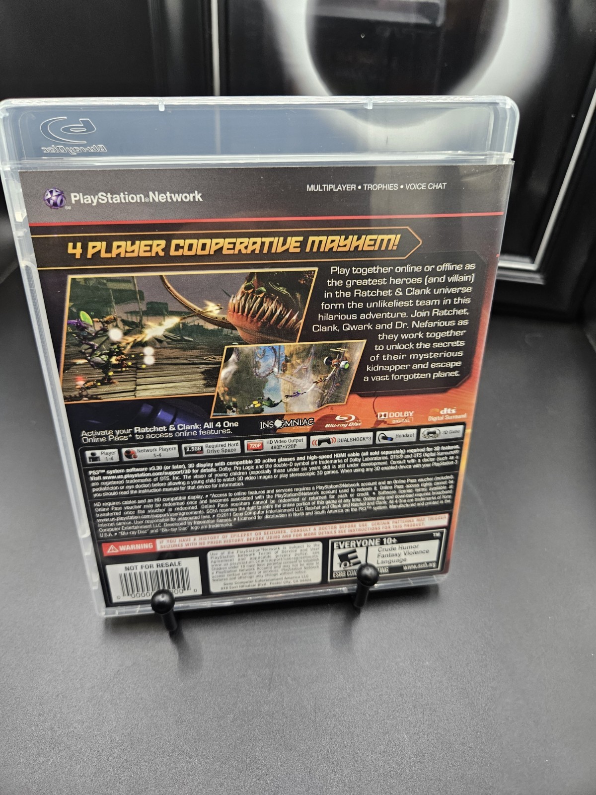 Ratchet and Clank All 4 One / PlayStation 3 PS3 / CIB / Tested / Read