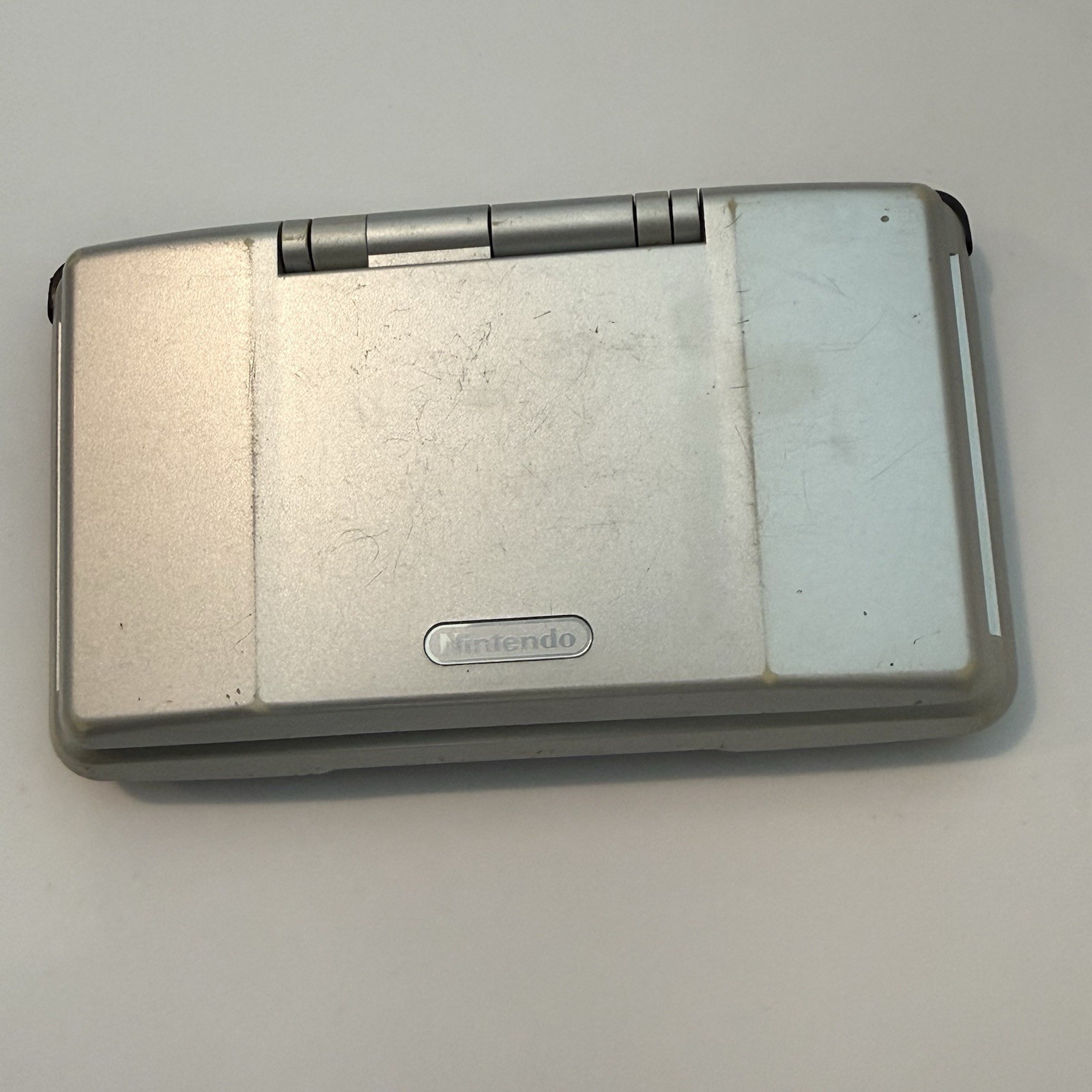 Ds – Nintendo DS Titanium Platinum Silver Game Console Tested Original #2961