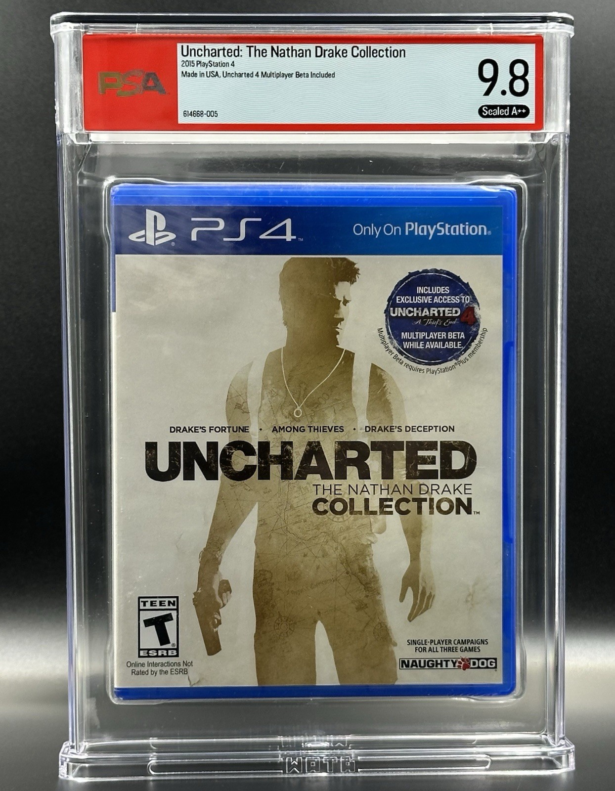 Uncharted: The Nathan Drake Collection • PSA 9.8 A++ • PlayStation 4