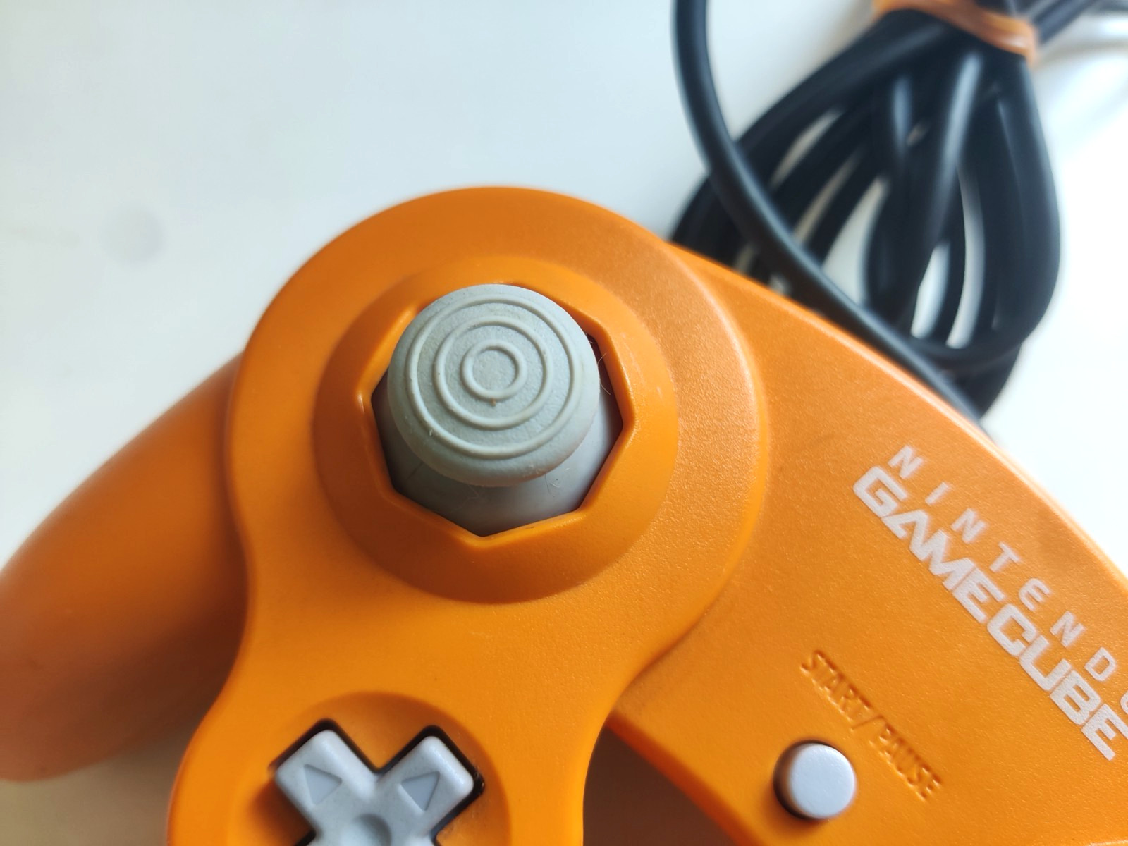 Nintendo GameCube Controller Spice Orange OEM Authentic Tested Tight Joysticks