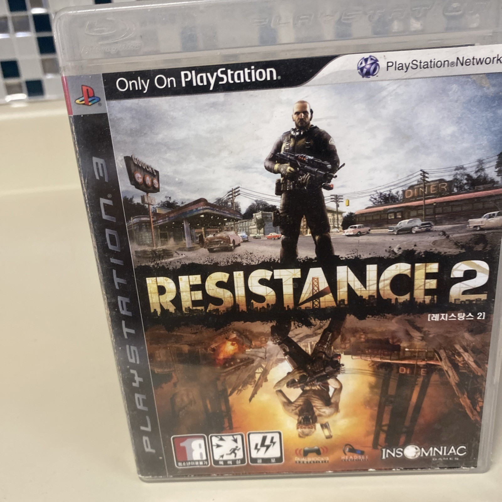Rare PlayStation 3 Resistance 2 For Korea Only Untested