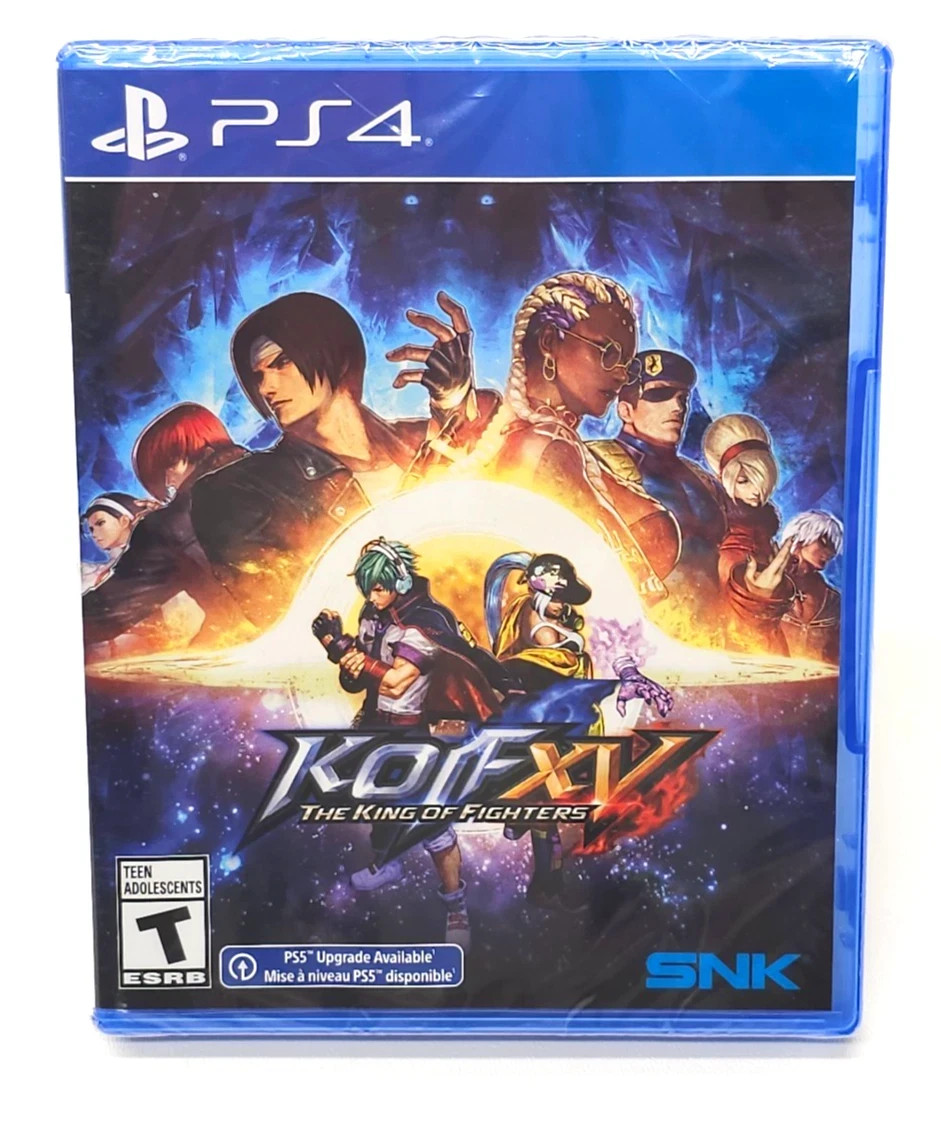The King of Fighters XV – Sony PlayStation 4 (New, Sealed) KOF 15, PS4