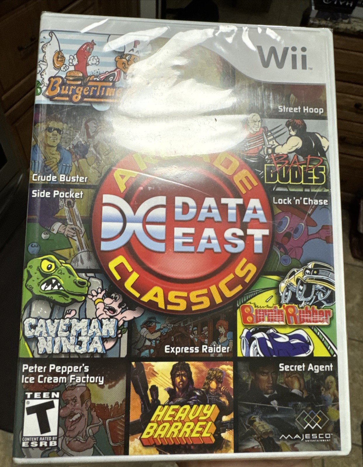 Data East Arcade Classics (Nintendo Wii, 2010) New/Sealed