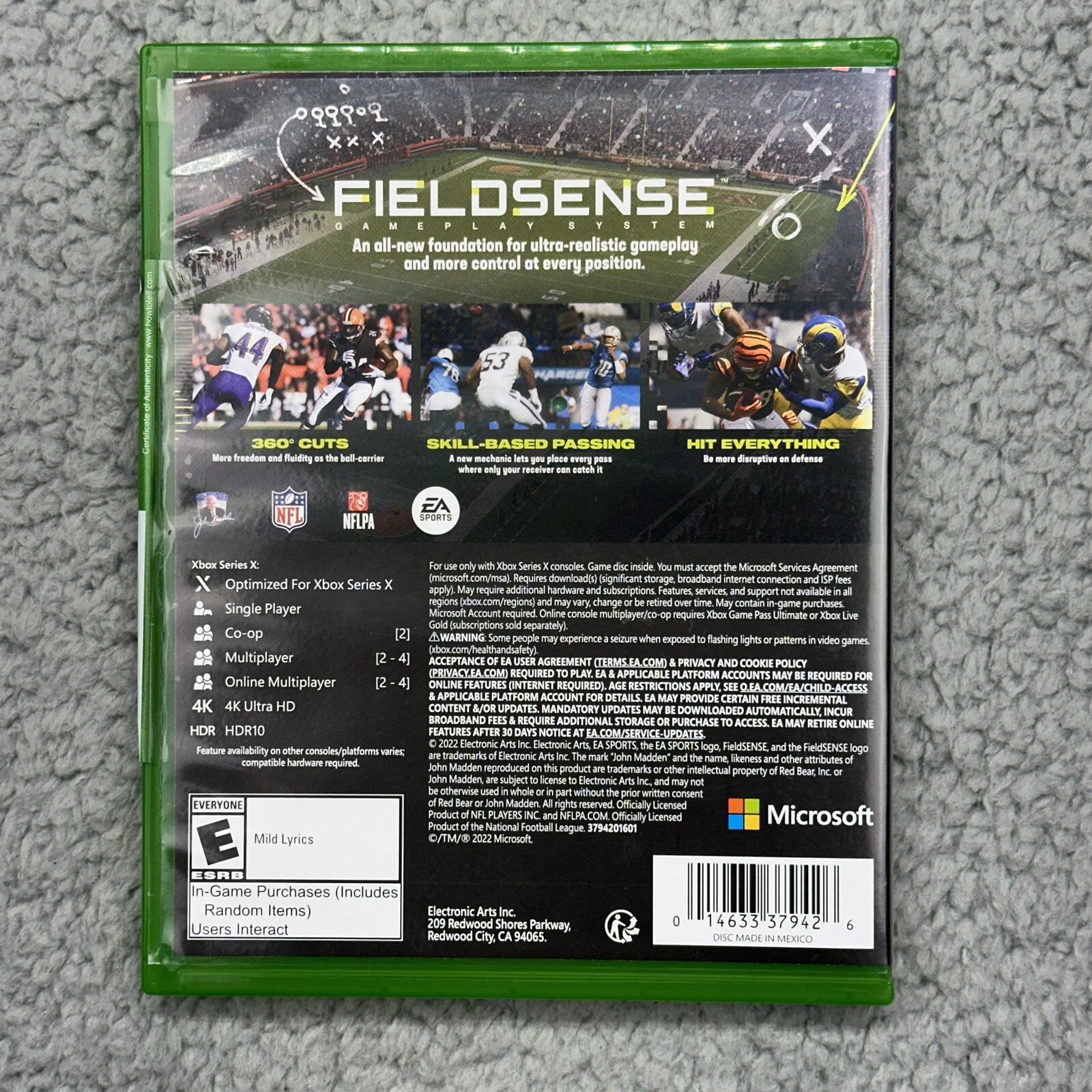 NISP EA Sports Madden NFL 23 Microsoft Xbox Series X / S Football Video Game