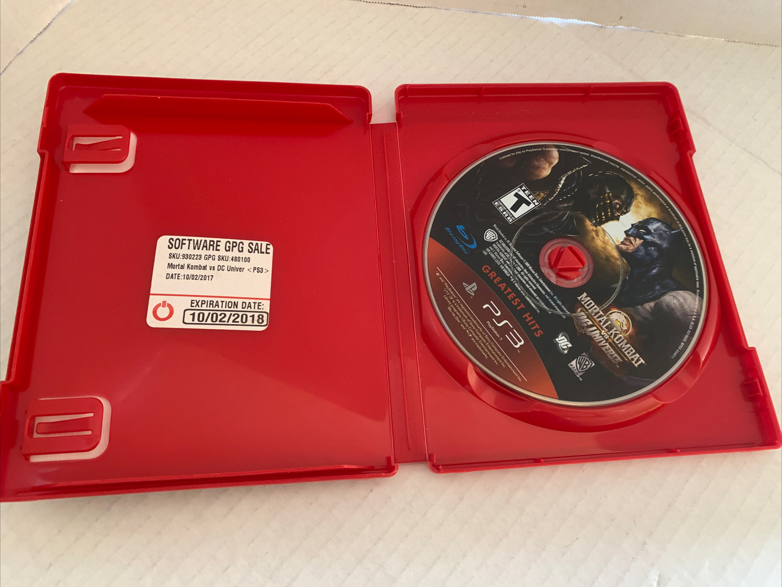 Call Of Duty Black Ops 3 & Mortal Kombat VS DC Universe PS3 Lot ForPlaystation 3