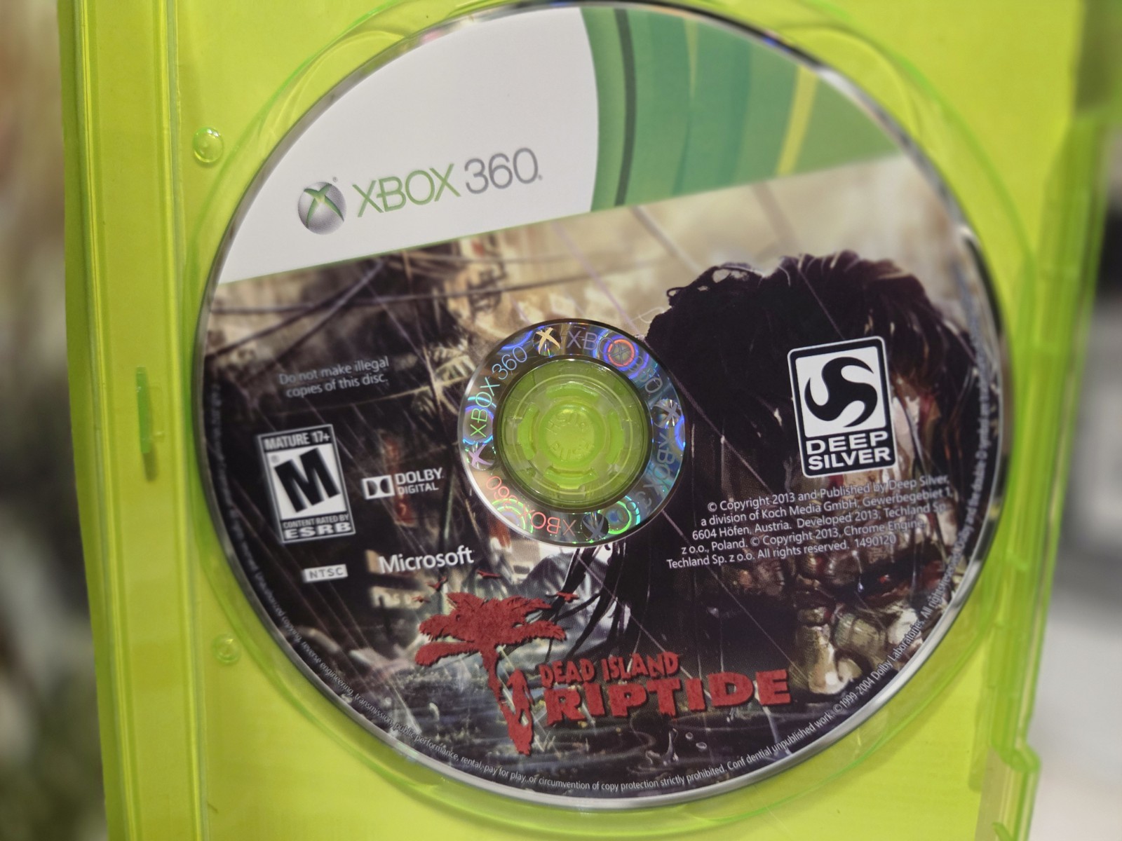 Dead Island Riptide Special Edition Microsoft Xbox 360 2013 Complete