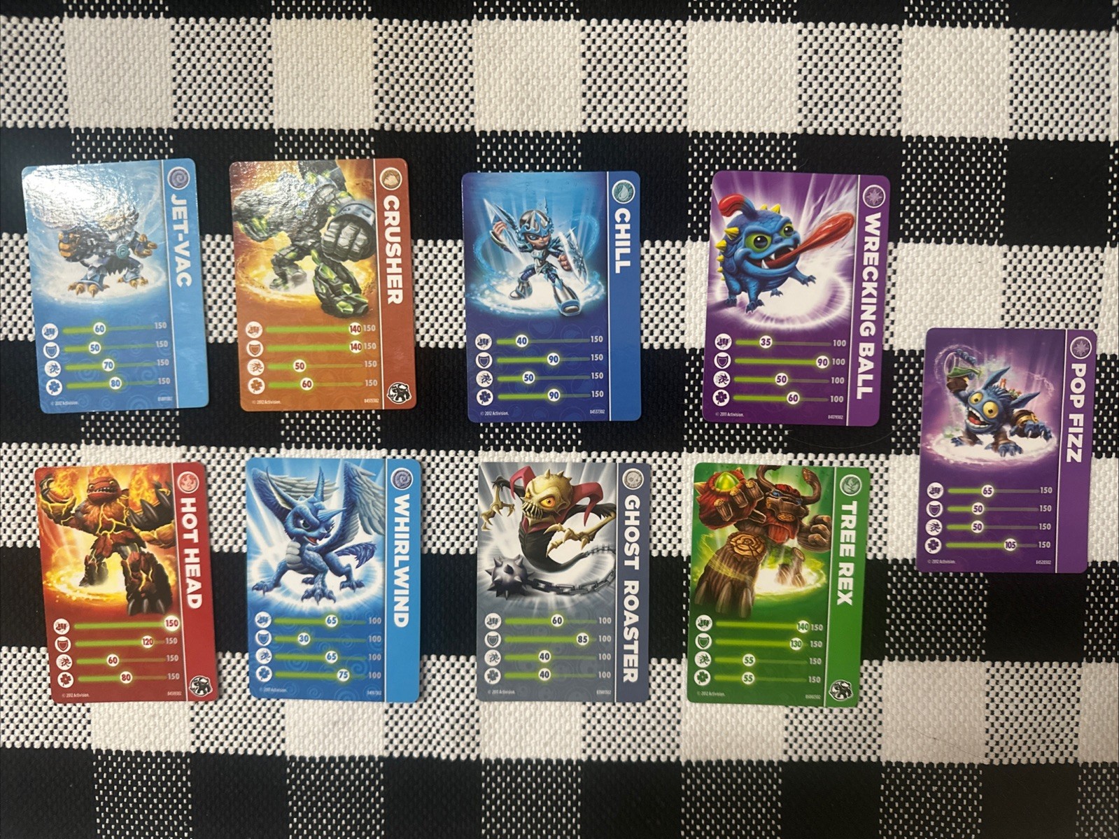 MASSIVE Skylander Lot with Cards Great Condition