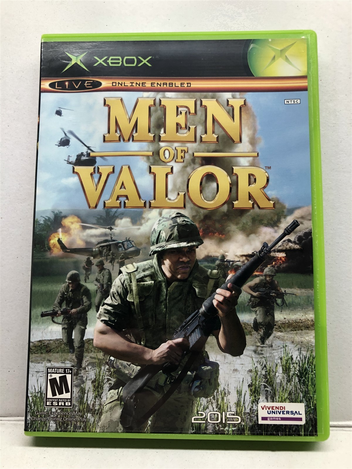Men of Valor (Microsoft Xbox, 2004) Complete Tested Working – Free Ship