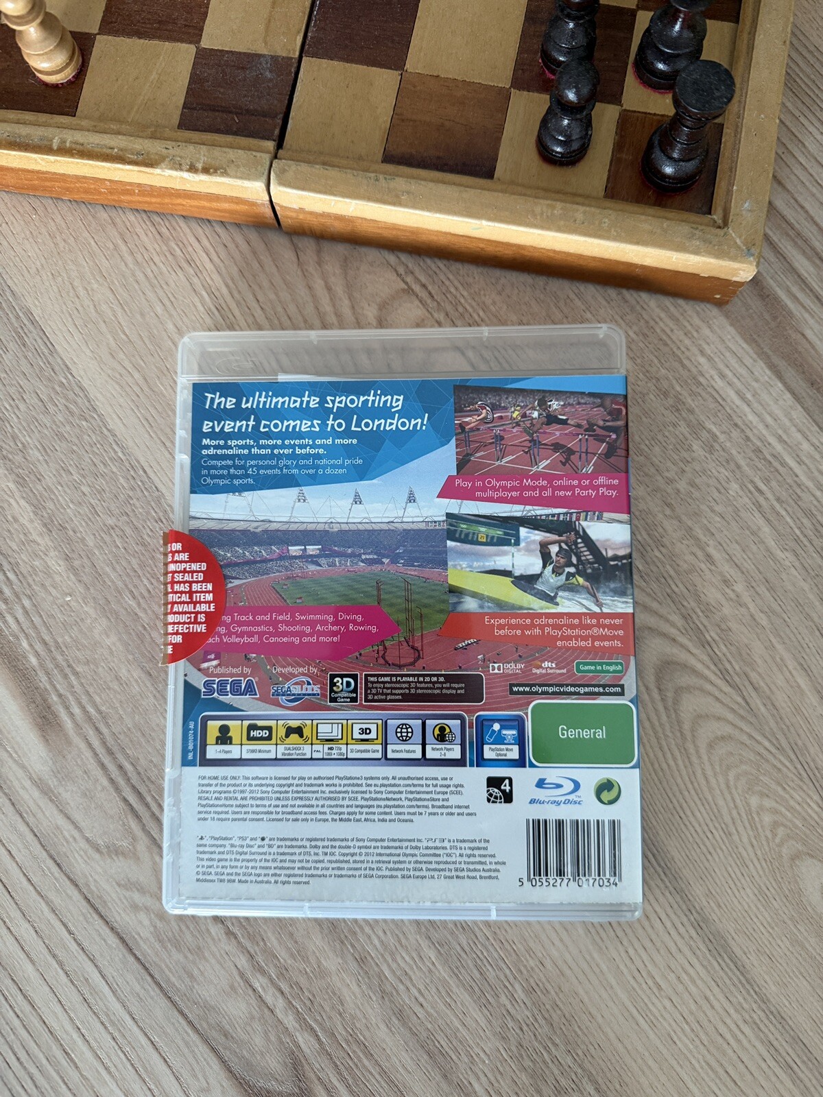 London 2012 Olympics PlayStation 3 Game Complete With Manual PS3 Free Ship VGC