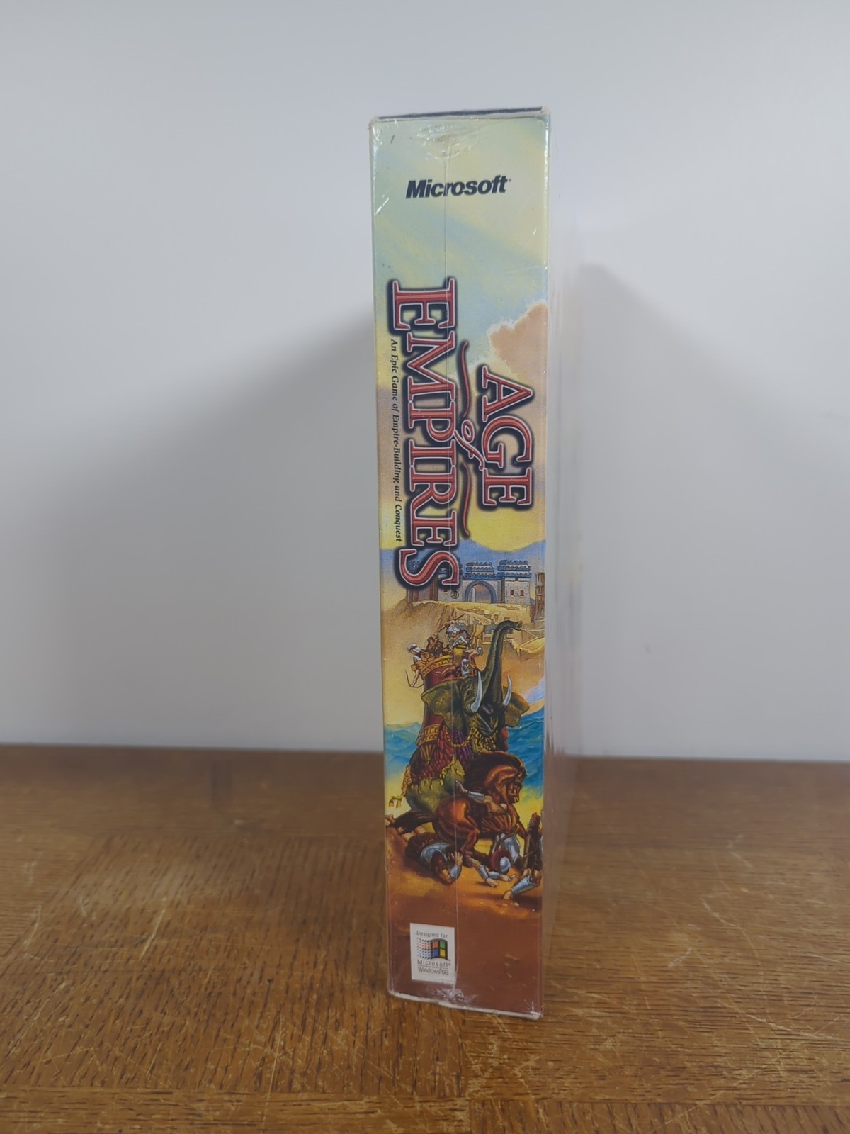 NEW Age of Empires 1998 Big Box Windows 95 98 NT4.0 Vintage PC Game 1.0 SEALED