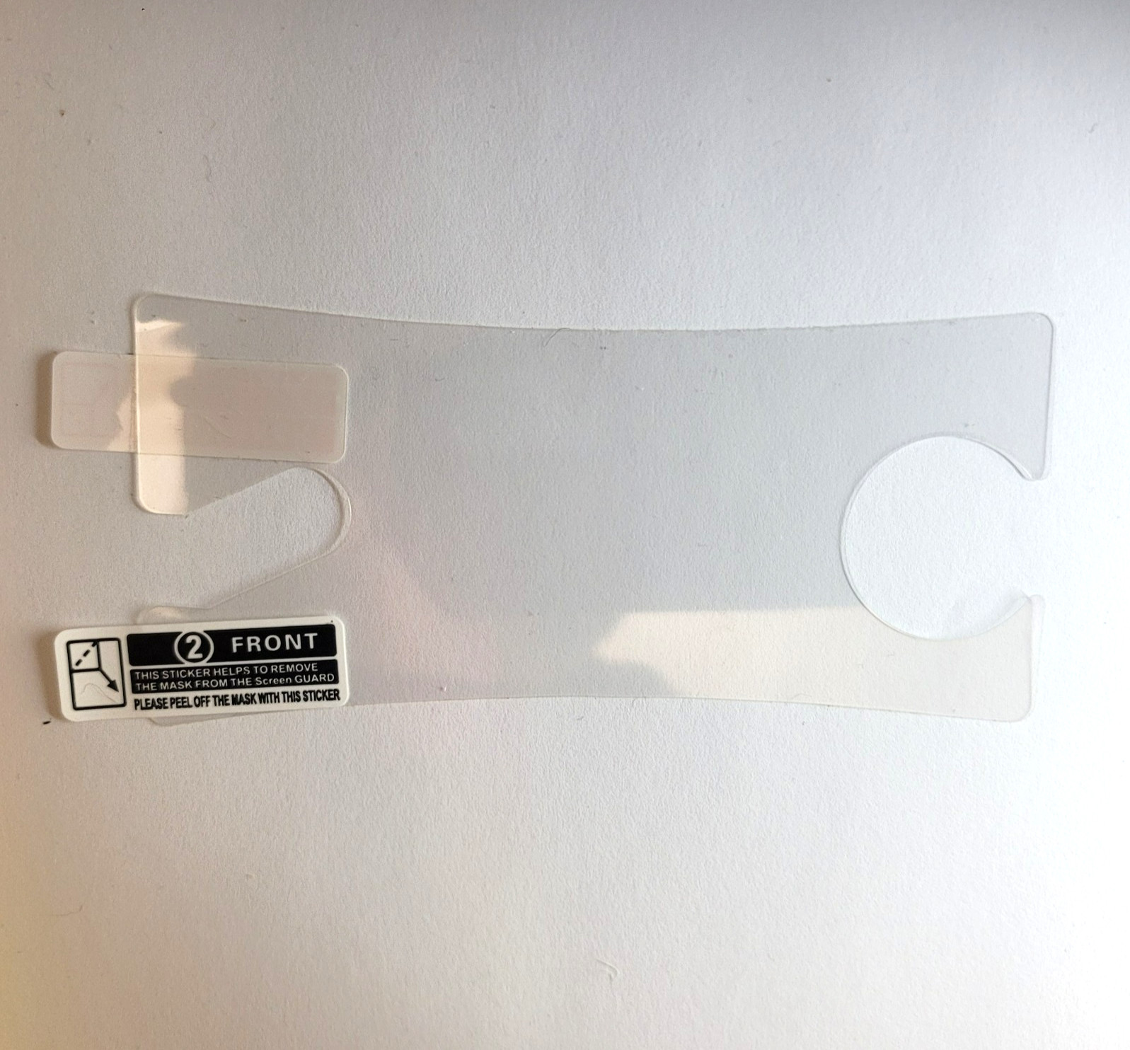 Plastic Screen Protector Film for Game Boy Micro GBM Handheld Console (OXY-001)