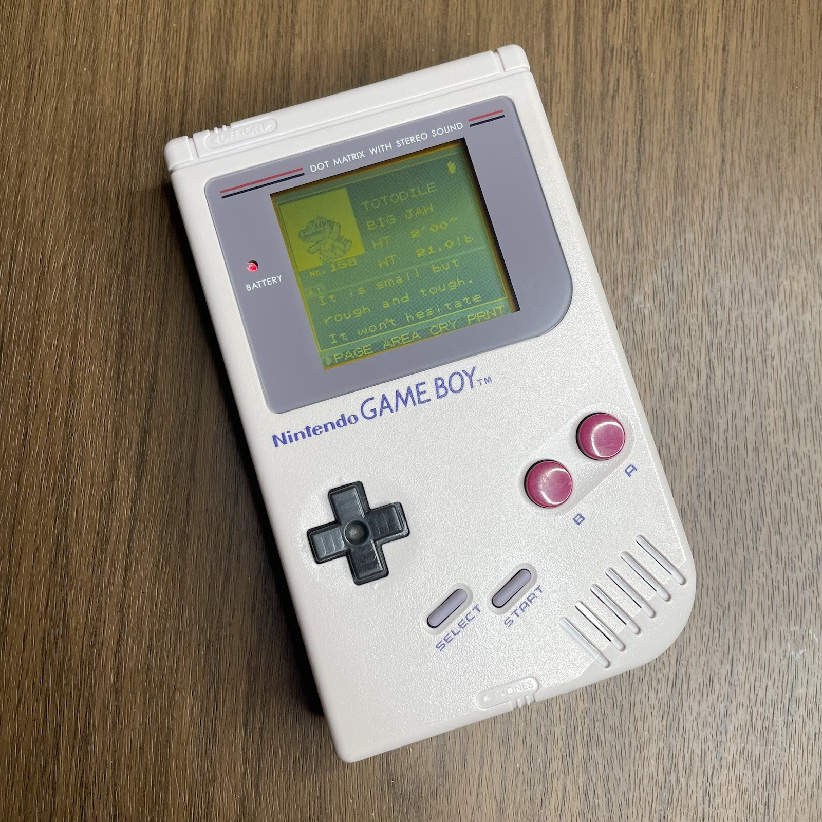 Original Nintendo GameBoy DMG-01 Handheld Console Gray CIB Complete In Box