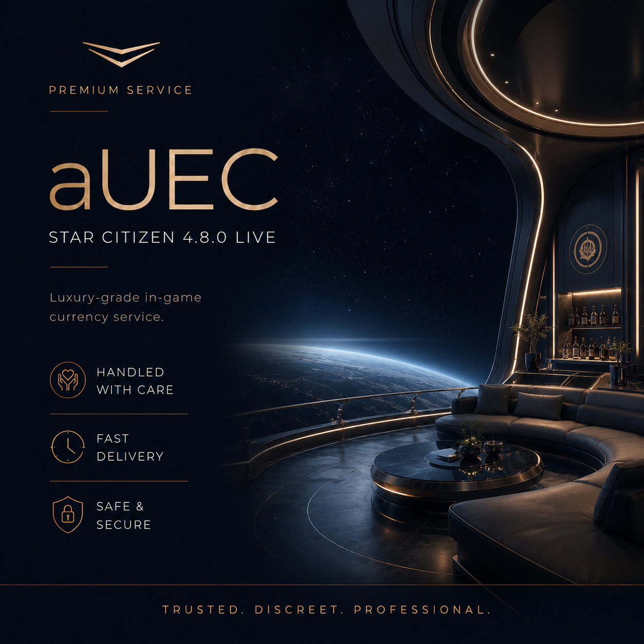 [Instant] Star Citizen aUEC 4.3.0 LIVE | 1M-200M + 5% BONUS FREE | Safe & Secure