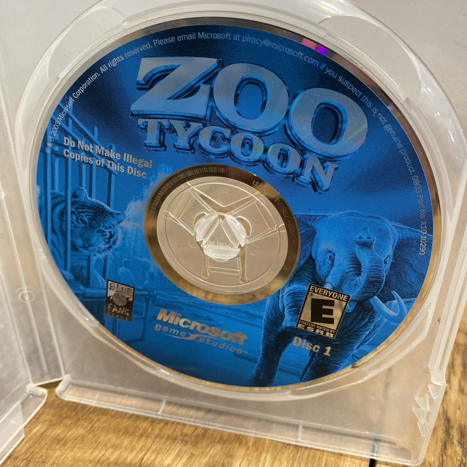 Zoo Tycoon: Collection Disc 1 Only (PC, 2001) – Disc Only