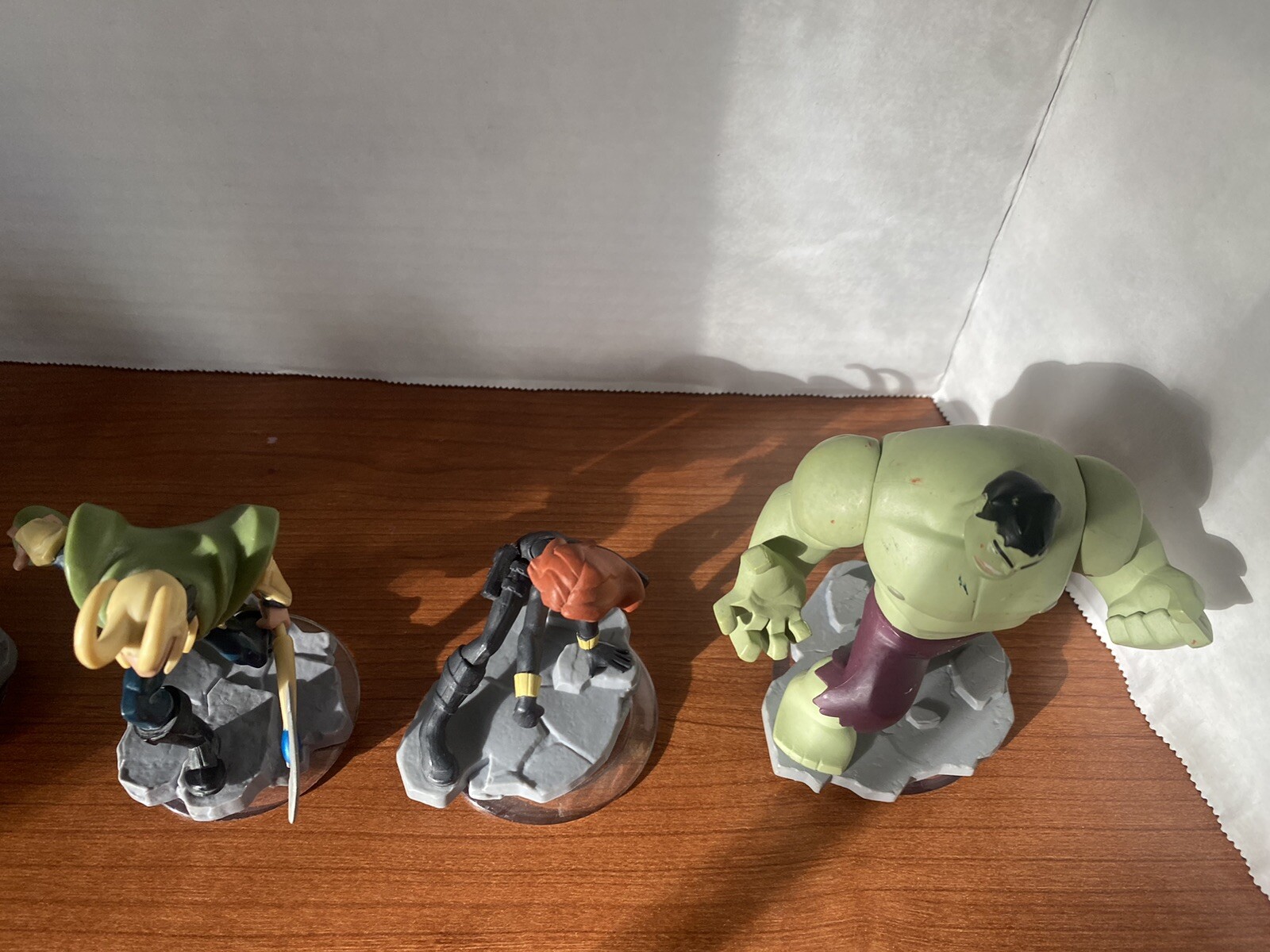 Disney Infinity Marvel Figure Lot Of 6 Iron Man, Captain America, Hulk, Thor..