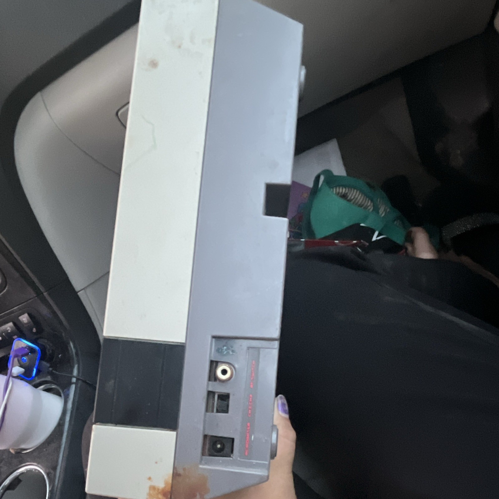 Nintendo Entertainment System NES Home Console Gray Composite RCA RF