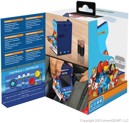 My Arcade DGUNL-7011 Mega Man Pico Player Portable Retro Arcade (6 GAMES IN 1) [