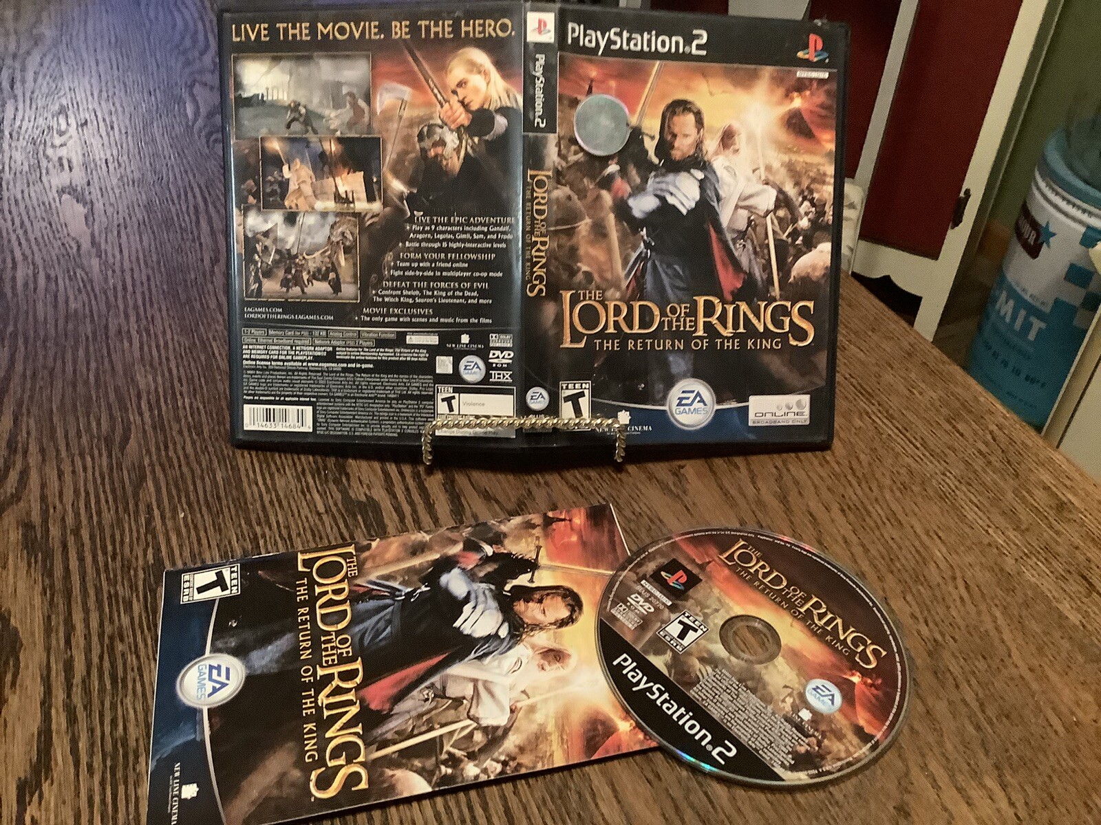 Lord of the Rings: The Return of the King Used PlayStation 2 2003 Free USA Ship