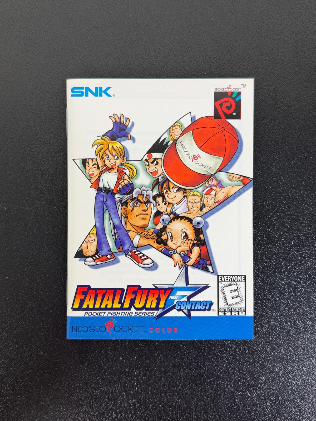 Fatal Fury First Contact Neo Geo Pocket Color Complete CIB NGPC SNK US – MINT