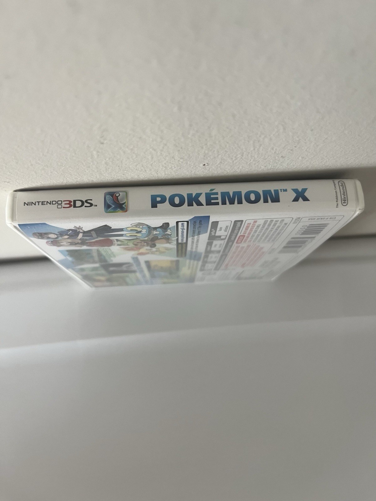 Pokémon X Case with Manual & Insert Nintendo 3DS Authentic No Game