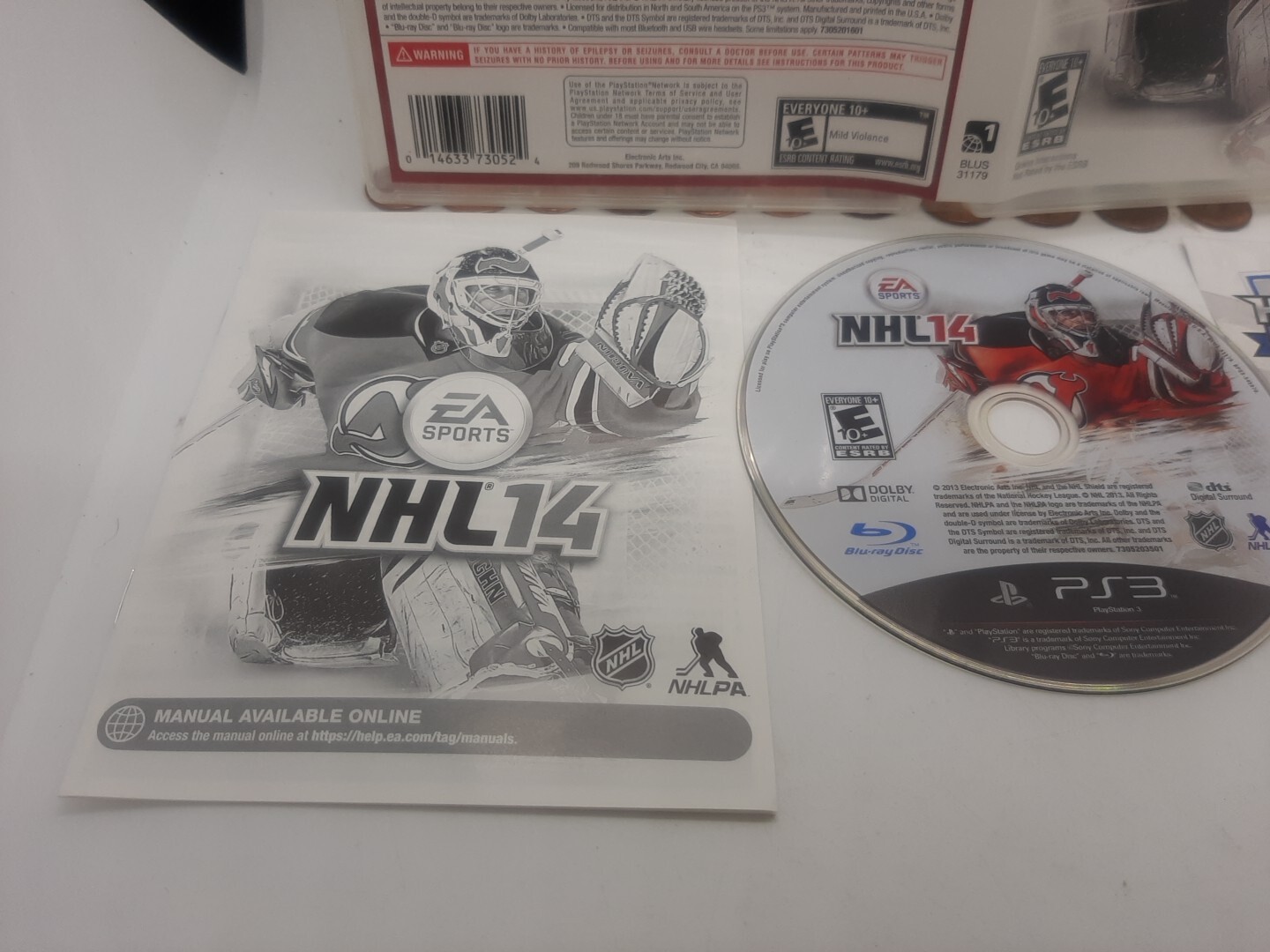 NHL 14 PS3 Playstation 3 – Complete CIB