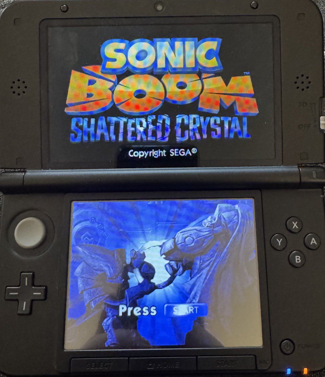 Nintendo 3DS Sonic Boom: Shattered Crystal Cart Only Tested Working
