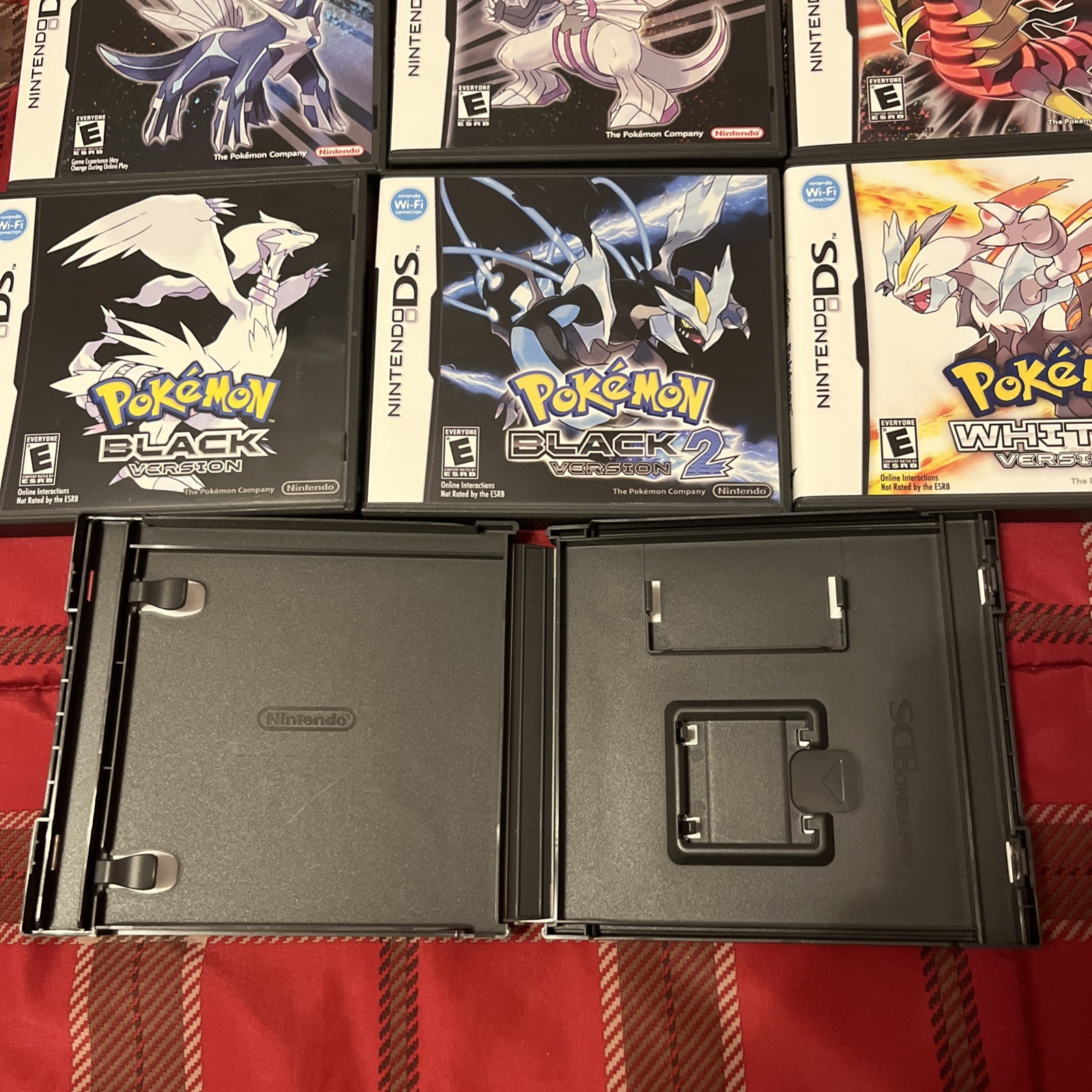 Authentic Nintendo DS Cases w/ Complimentary Pokémon Covers