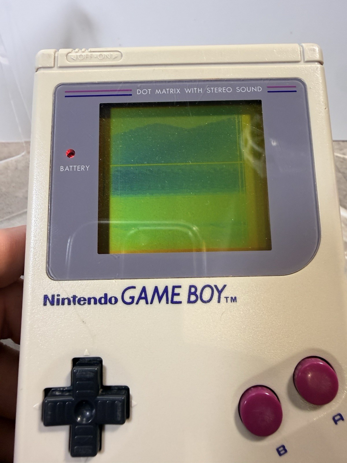 Original Nintendo Game Boy (DMG-01) – Powers On – CLEAN Battery Contacts Video