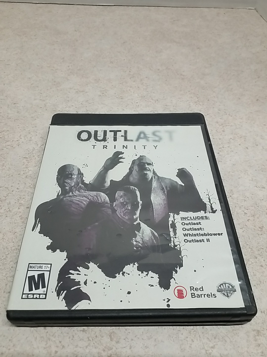 Outlast Trinity Microsoft Xbox One Complete Untested Video Games Games